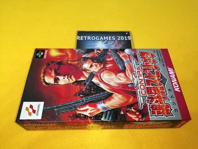 CONTRA SPIRITS  NINTENDO SUPER FAMICOM  SFC REG CARD. - Image 1 of 4