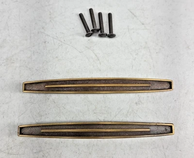 Vintage NL National Lock 63-3389 Lot of 2 Drawer Pulls Handles Cabinet Door Pull - Image 1 of 4