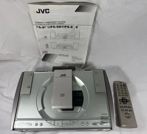 Sistema de componentes compactos JVC FS-SD9 - Reproductor de CD y radio + control remoto - sin probar - Imagen 1 de 14