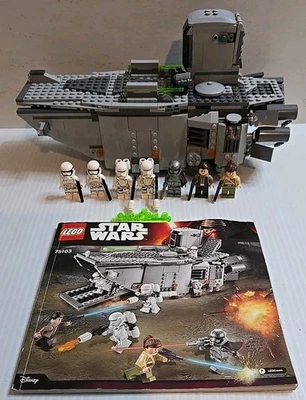 LEGO 75103 Star Wars First Order Transporter Complete W/ Instructions & Minifigs - Image 1 of 4