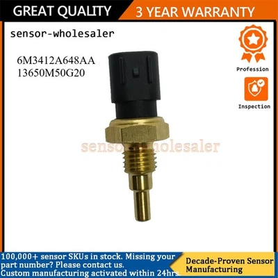 Coolant Temperature Sensor for Ford Honda 6M3412A648AA 13650M50G20 - Image 1 of 4