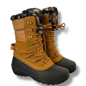 The North Face Shellista IV Luxe Winterstiefel Damengröße 10 Utility braun - Bild 1 von 8