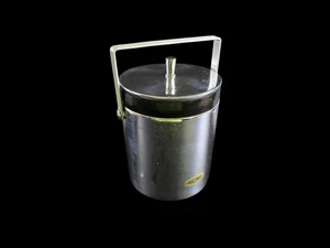 Mid Century FreezinHot Eiseimer Eiskübel - Edelstahl - 16x14 cm - 1960er - Bild 1 von 5