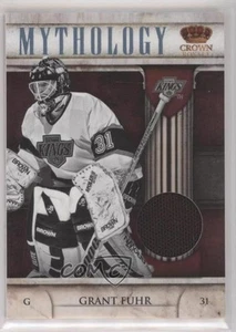 2011-12 Panini Crown Royale Mythology Memorabilia Grant Fuhr #8 HOF - Picture 1 of 4