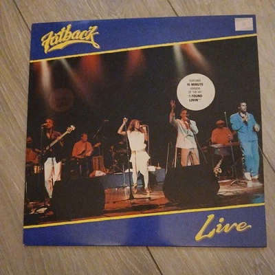 Fatback Band - Live - Used Vinyl Record - vg+ - image 1 of 3
