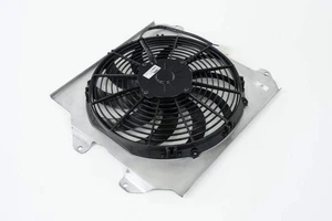 CSF for 92-00 Honda Civic All-Aluminum Fan Shroud w/12in SPAL Fan - Picture 1 of 12