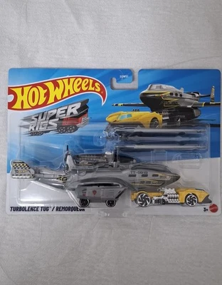 New 2025! Hot Wheels Super Rigs Turbolence Tug New! - Immagine 1 di 2