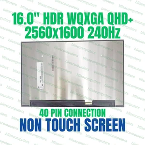 B160QAN02.5 IPS 16.0" Display Replacement Panel Matrix LCD Screen - Picture 1 of 10