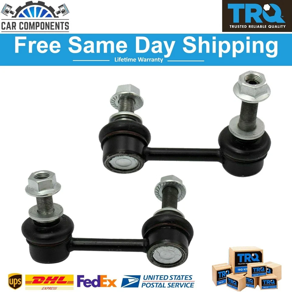 TRQ New Front Sway Bar End Link Set For 2006-2018 Lexus GS/IS/RC 300 350 750 Foto 1 de 4
