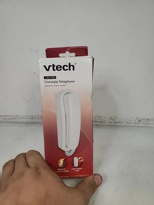 TELÉFONO BÁSICO CON CABLE VTECH CD1103 TRIMLINE BLANCO Caja abierta Foto 1 de 4