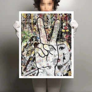 Moments –Print Limited Edition on Canvas, Giclee Print, celebrities, pop art - Picture 1 of 5