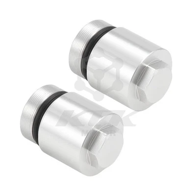 Pernos de tapa de horquilla para Yamaha FZR500 Genesis 1989-1993 FZR600 1989-1999 extender 30 mm Foto 1 de 4