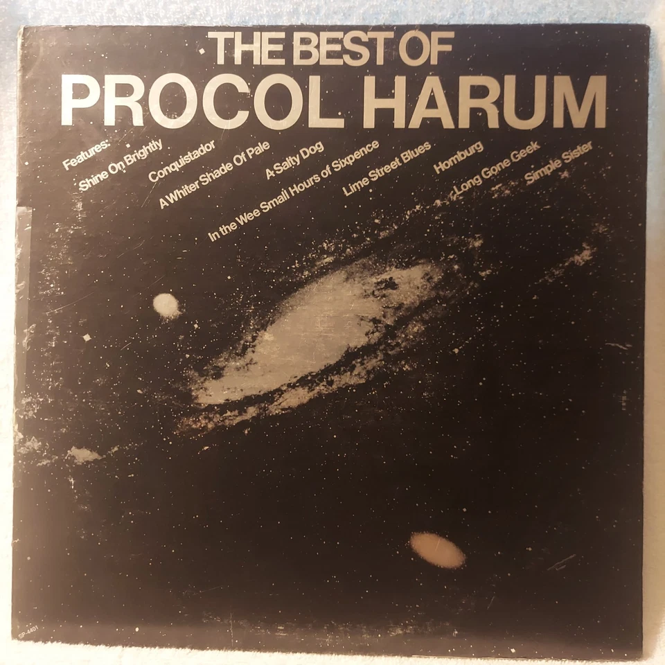 Procol Harum/Best Of Procol Harum/1972/A&M Records SP-4401/FREE SHIPPING/VG+/VG - Image 1 of 4