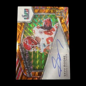 Sky Moore 2024 Panini Spectra Chiefs Super Bowl Auto /10 Prizm Autograph - Picture 1 of 2