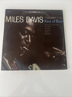 1977 MILES DAVIS U.S. LP Kind Of Blue COLUMBIA PC 8163 Stereo REISSUE - Image 1 of 4