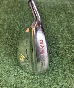 Left-Handed Wilson Harmonized 55° Sand Wedge Steel Shaft LH - Picture 1 of 8