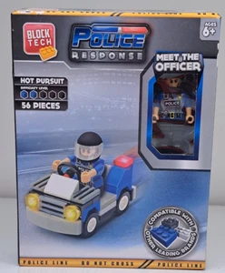Block Tech Police Response ~ Hot Pursuit 56pc  BRAND NEW in box - Picture 1 of 5