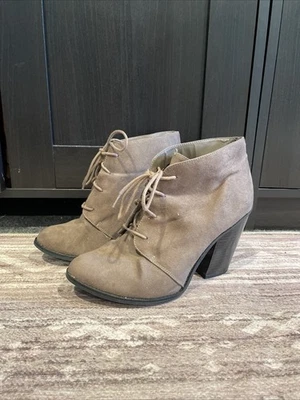 Call It Spring Mujer Talla 9 Botín Tacón Marrón Gamuza Informal Fecha Foto 1 de 4