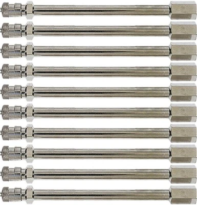 Haltec HE-371 3" Light Weight Valve Extension with 3/8" Short Collar Pack of 10 - Image 1 of 2