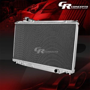 T-6061 FULL ALUMINUM 2-ROW RADIATOR FOR 1993-1998 SUPRA MARK IV/4 2JZ-GTE/GE - Picture 1 of 1