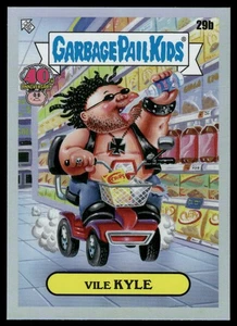 2025 Garbage Pail Kids 40th Anniversary VILE KYLE SHORT PRINT #29b - Bild 1 von 2