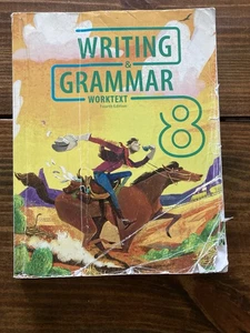 BJU Press Writing and Grammar 8 Student Worktext (4th edition) - Picture 1 of 9