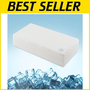 Almohada de espuma viscoelástica de enfriamiento de verano para durmientes laterales - 24"x12"x6" para aliviar el dolor - Imagen 1 de 9