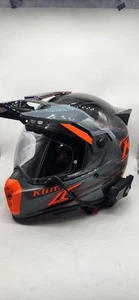 Casco KLIM Krios Pro - 2XL - Rally Gris Metálico Y Naranja Sena 30k Combo - Imagen 1 de 20