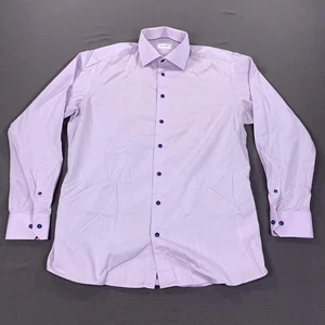 Eton Hemd Herren LG Maßanfertigung Kleid Knopfleiste Langarm 44 Zoll Brustumfang *lesen - Bild 1 von 18