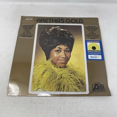Aretha Franklin - Aretha’s Gold - Exclusive Lemon Lime Vinyl Record *Read* - Image 1 of 4