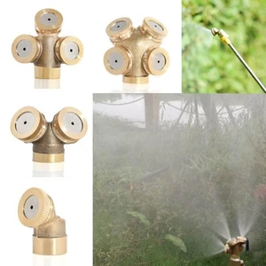 Ugello nebulizzatore spray ottone dorato per irrigazione irrigatori giardino efficaci - Foto 1 di 43