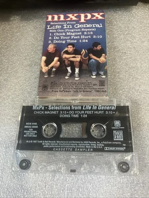 MxPx ‎– Selections From Life In General PROMO CASSETTE - Image 1 of 4