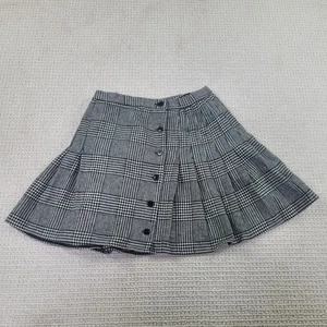 VTG Wilroy Travellers Womens Skirt 8 Wool Blend Plaid Flare Casual Mini - Picture 1 of 9