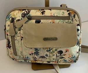 Multi Sac Zippy Triple Compartment Crossbody Bag Catalina Floral - Bild 1 von 6