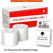 40x30mm Sticker Label Self-Adhesive Thermal Paper for Phomemo M110/M200 Printer