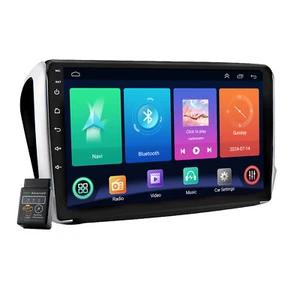 10.1" GPS Sat Nav Für Peugeot 2008 2013-2020 Autoradio Android 12 Video bt DAB+ - Bild 1 von 22