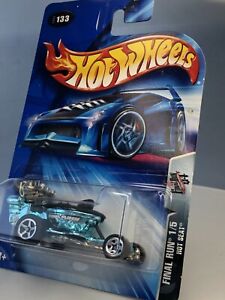 🆕 HOT WHEELS FINAL RUN 2004 HOT SEAT ⭐️ #133 BLUE CHROME WITH TIRE SEAT Toilet