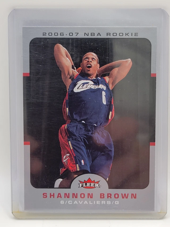 2006-07 Fleer - #242 Shannon Brown (RC) - Image 1 of 2