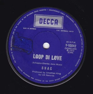 SHAG Loop Di Love / Lay It Down 45 - Picture 1 of 2