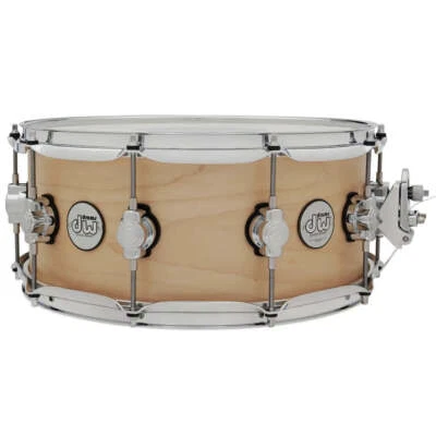 DW Design Snare Drum 14x6 Natural Satin - Image 1 of 4