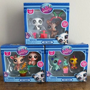 Littlest Pet Shop LPS Pet Pairs YOU CHOOSE Jungle Zoo Winter Pals Deer Panda Toy - Picture 1 of 4
