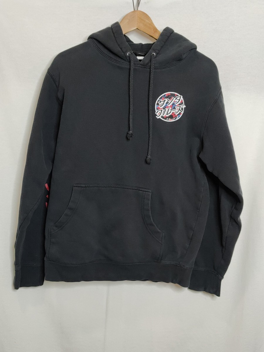 SANTA CRUZ フーディ XL ダークグリーン 圣克鲁斯黑色连帽卫衣男| eBay