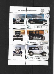 Chipre 1010 - 12 ZD coches clásicos ** (mnh) - Imagen 1 de 1