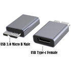 Aluminum Alloy Adapter Usb Adapter Typec Female To Usb3.0 Microb Male Connector