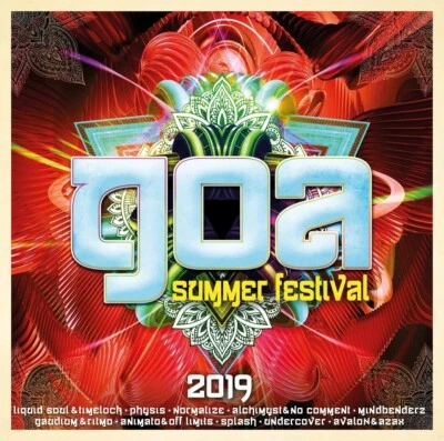 GOA SUMMER FESTIVAL 2019 = Physis/Talpa/Ilai/Ritmo/Indra...= 2CD = TRANCE GOA - Bild 1 von 2