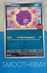 Koffing 070/SV-P Pokemon PROMO Card Choki Choki Exclusive Indonesia TCG - Picture 1 of 2