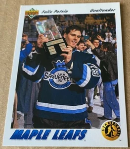 FELIX POTVIN 1991-92 UPPER DECK Rookie Card #460 NM-MT Condition - Picture 1 of 2