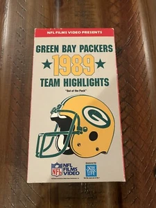 Green Bay Packers 1989 Team Highlights VHS NFL Films New York Life GB Acme Media - Picture 1 of 7