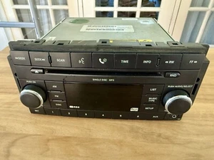 2007-2013 Chrysler Dodge Jeep CD MP3 AUX Radio Media Music Player P05107095AI - Picture 1 of 3