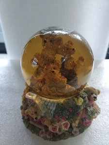 Mama Bear Boy Girl Musical Snow Globe works - Picture 1 of 4